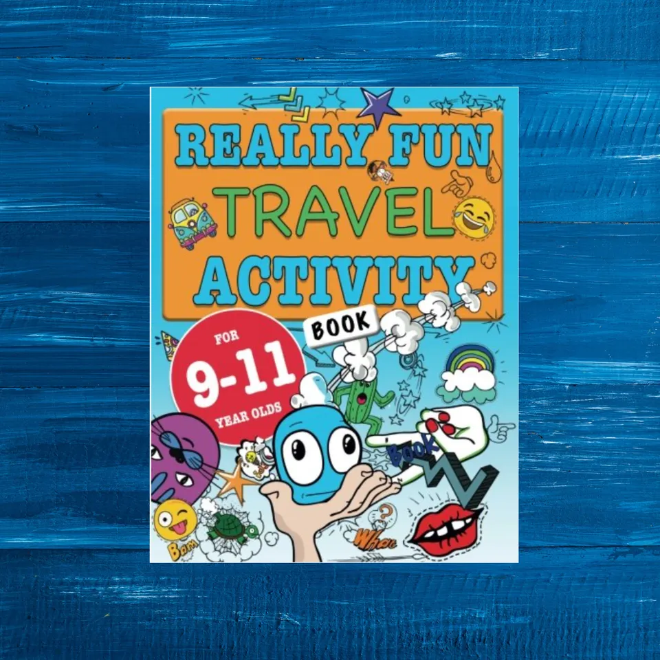 Really Fun Travel Activity Book For 5-7 Year Olds: Fun & educational  activity book for five to seven year old children (Activity Books For Kids)