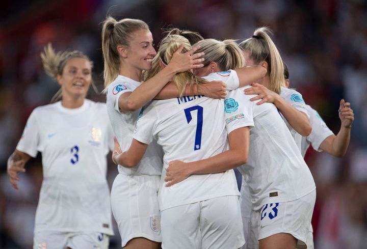 The mighty Lionesses will face Sweden in the Euros semi-final. 