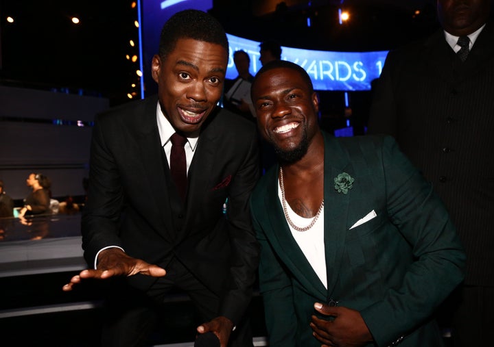 Rock and Hart, who co-headlined a five-night tour this month, were joined onstage at Madison Square Garden by Dave Chappelle.