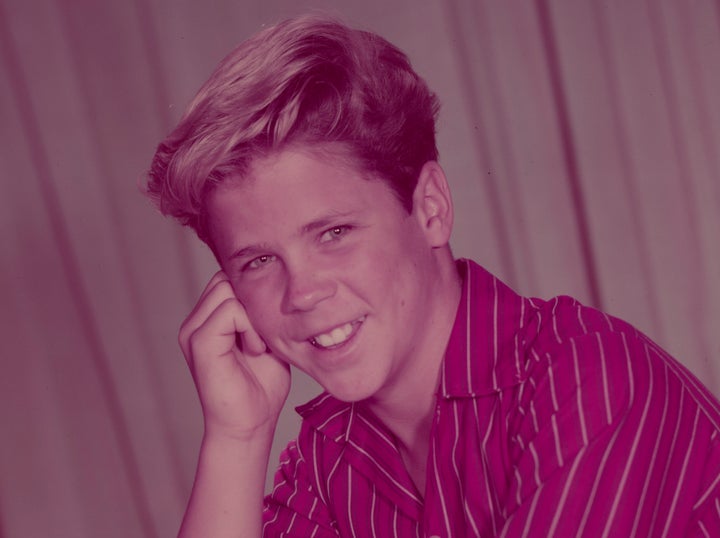 Tony Dow promtional photo for "Leave it to Beaver" in 1961.