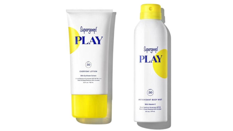 Supergoop Play lotion and spray