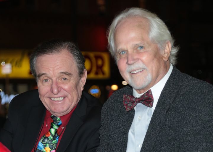 Jerry Mathers (left) and Tony Doe in November.  December 26, 2017 in Los Angeles.