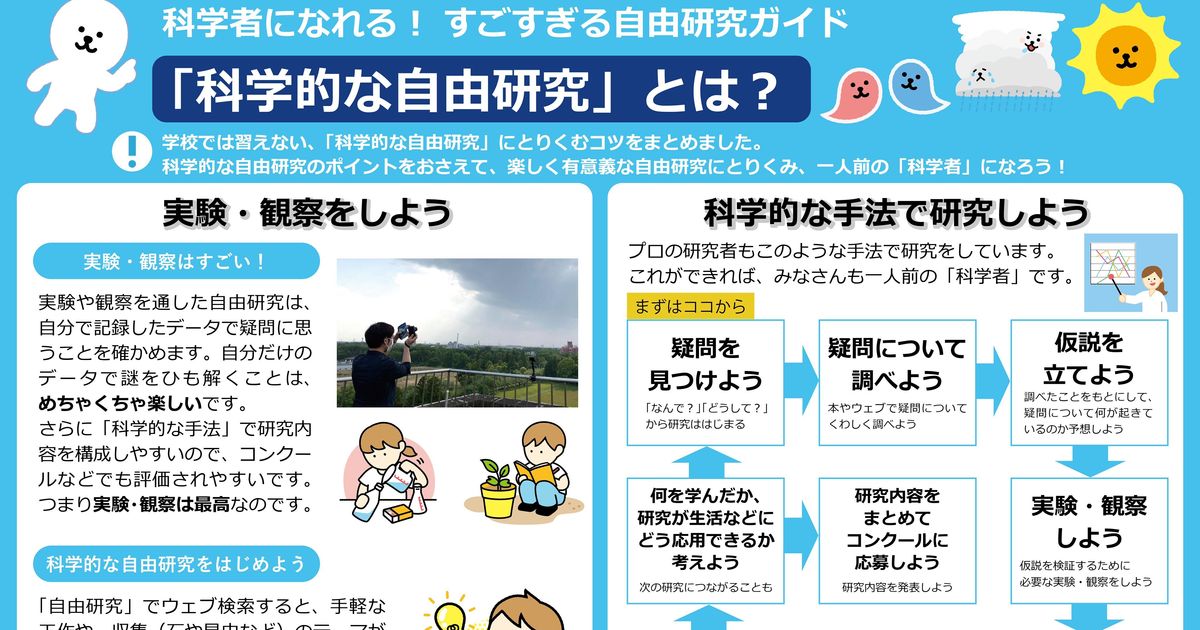 夏休みの自由研究 こうすればぐっと面白くなる 雲研究者のガイドが 永久保存版 だった ハフポスト Life