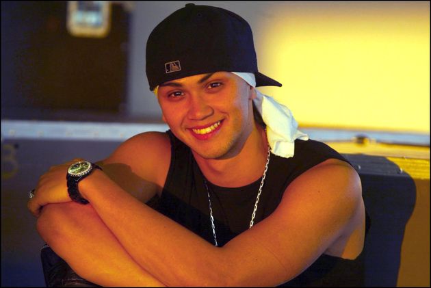 Billy Crawford à Cannes le 18 janvier 2003.