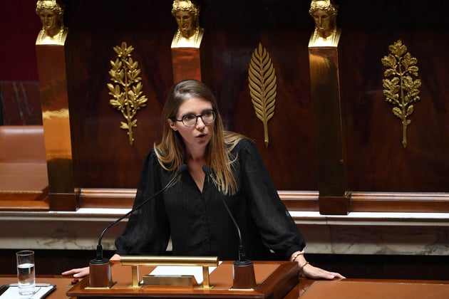 Aurore Bergé à l'Assemblée nationale, le 11 juillet 2022.