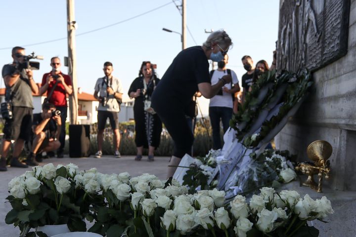 Εκδηλώσεις μνήμης για τους 103 ανθρώπους που έχασαν τη ζωή τους από την πυρκαγιά στο Μάτι, Σάββατο 23 Ιουλίου 2022. (ΘΑΝΑΣΗΣ ΔΗΜΟΠΟΥΛΟΣ/EUROKINISSI)