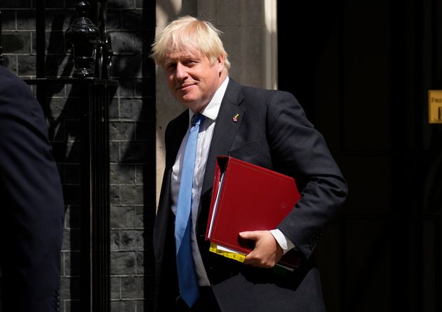 Boris Johnson, le 20 juillet 2022 à Londres.