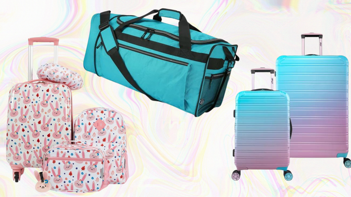 Affordable luggage from Walmart