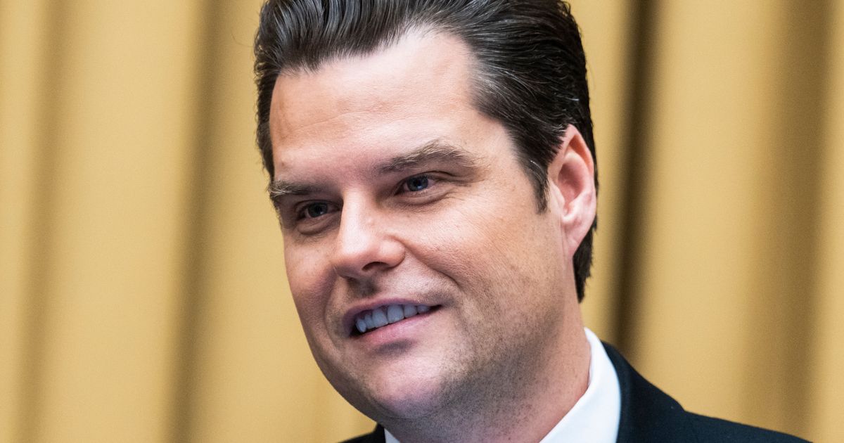 Matt Gaetz, 19 Other Republicans Vote Against Bill Targeting Human Trafficking