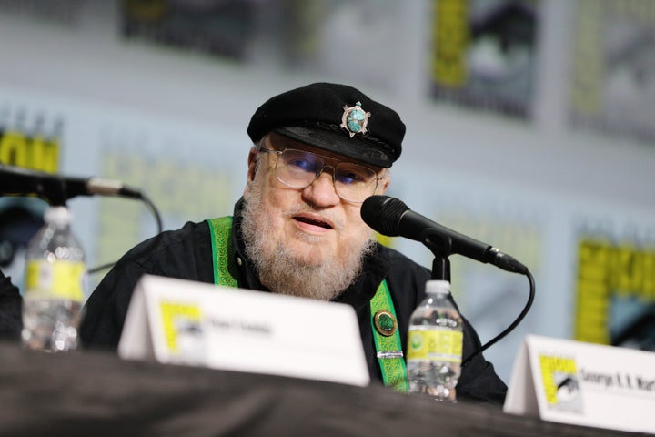 The "Game of Thrones" author was infected with the virus last week while attending Comic-Con in San Diego, California.