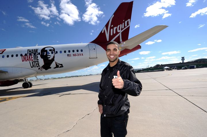 Twelve years after posing in front of his leased tour plane, Drake fully owns his own Boeing 767.