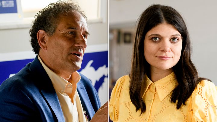 Michigan Reps. Andy Levin, left, and Haley Stevens are competing for the Democratic nomination a suburban Detroit seat.