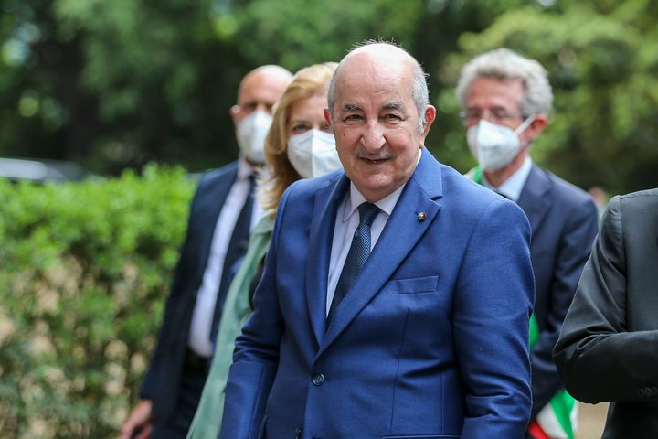 Abdelmadjid Tebboune, presidente de Argelia.