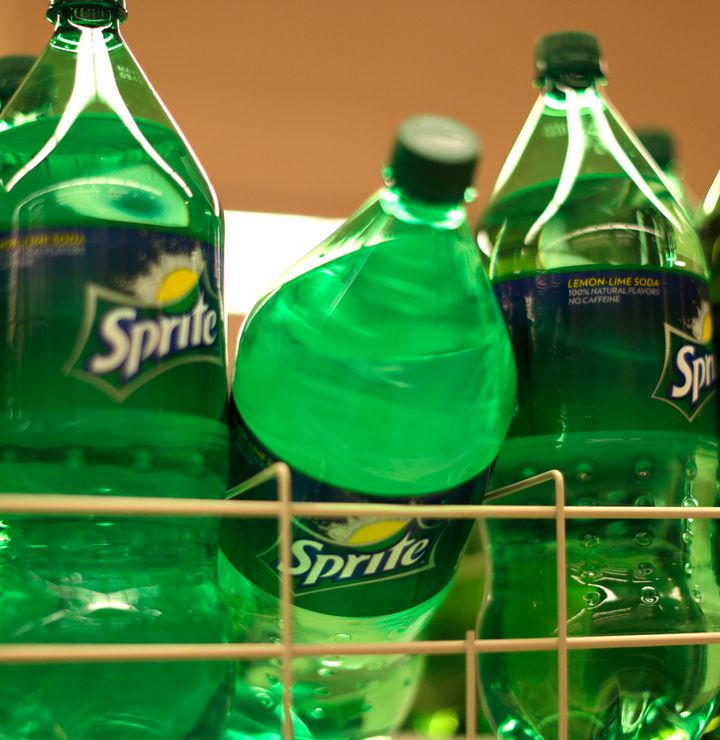 Bottles of Sprite are seen at the Safeway store in Wheaton, Maryland February 13, 2015. REUTERS/Gary Cameron (UNITED STATES)