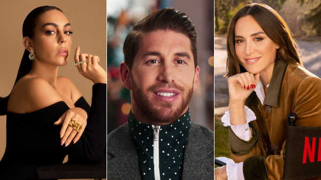 Georgina Rodríguez, Sergio Ramos y Tamara Falcó.