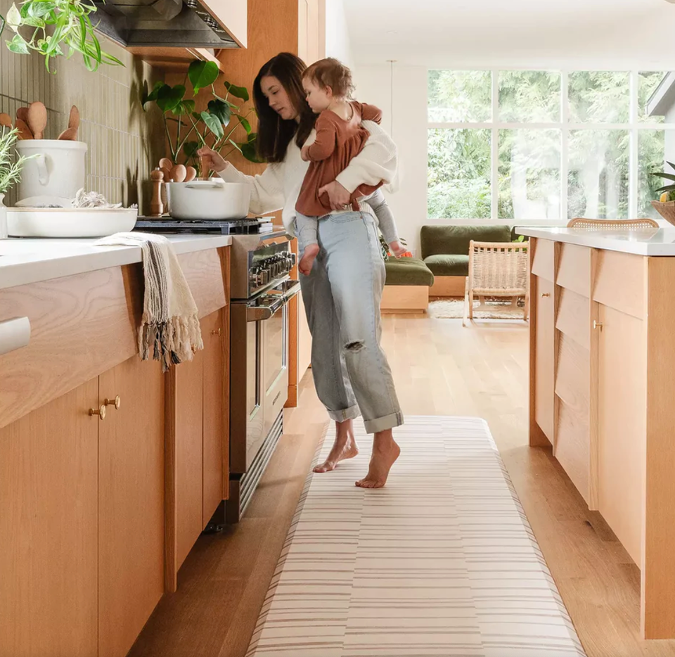 Food52 Vinyl Kitchen Floor Mats & Runners, Vintage-Inspired