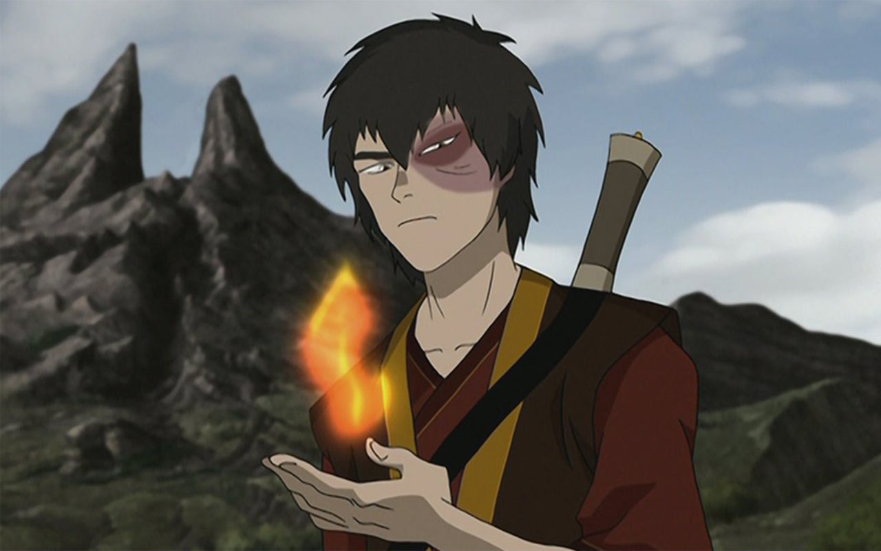 Zuko from "Avatar: The Last Airbender."