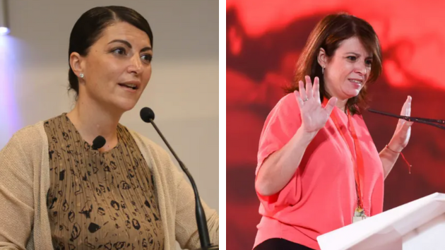 Macarena Olona y Adriana Lastra.