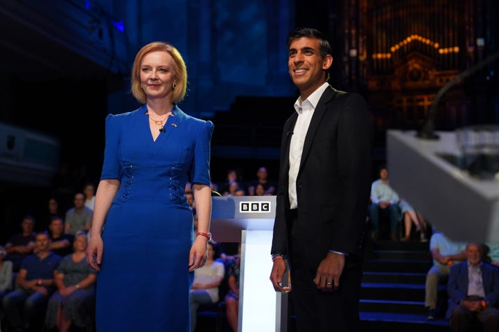 Liz Truss and Rishi Sunak