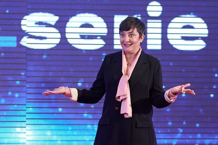 Eva Hache, en un reciente acto de la FAD