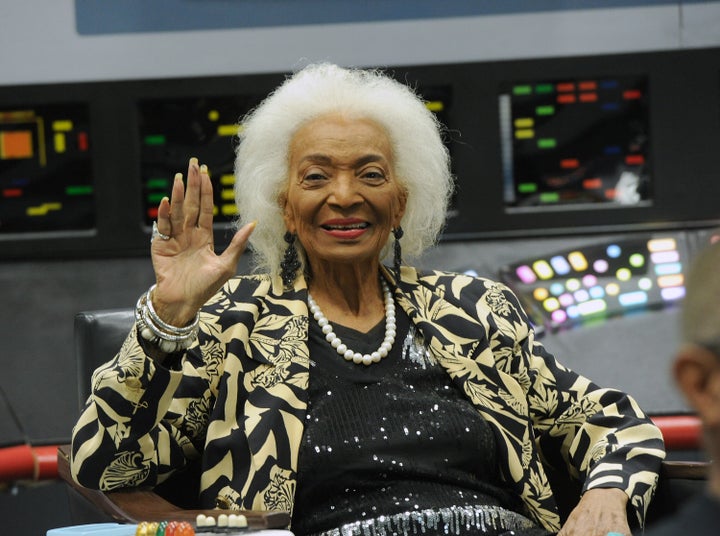 Nichelle Nichols en una reciente edición de la Comic Con en Los Angeles (EEUU)