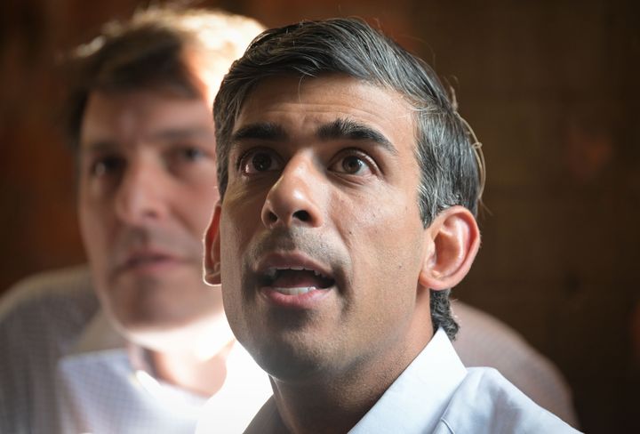 Rishi Sunak has hit out at those still backing Boris Johnson