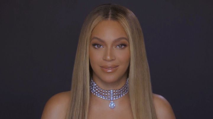 Beyoncé, en los BET Awards 2020.