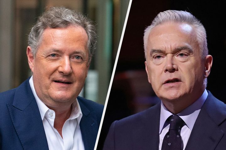 .Piers Morgan and Huw Edwards.