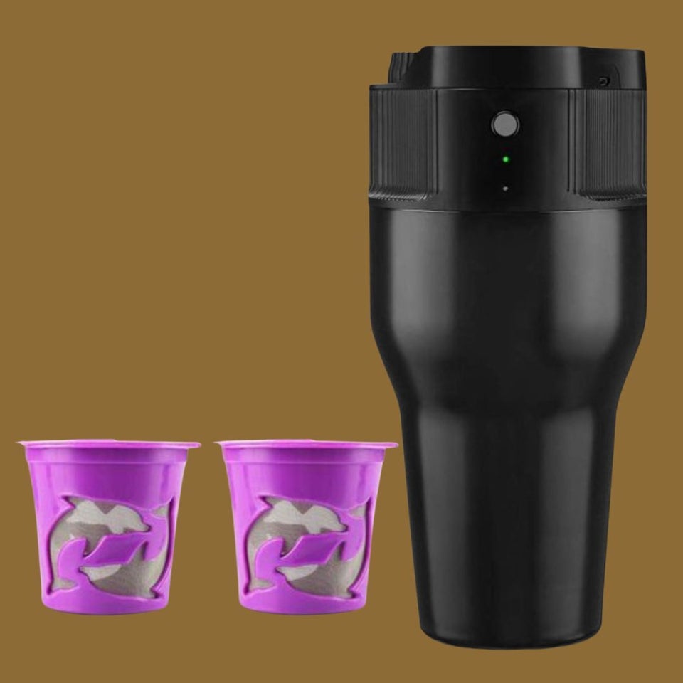 Brew K-Cups on the Go With This New Travel Mug - AnyCafe Travel Brewer