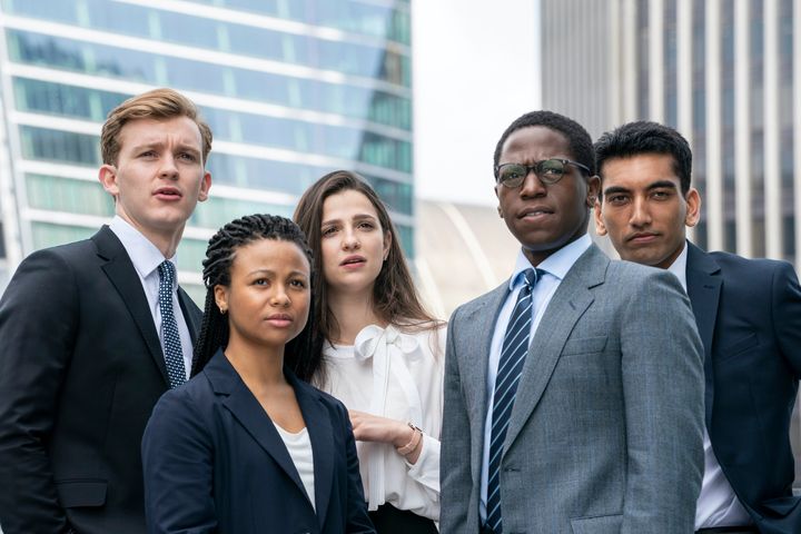 "Industry" is a British-American drama that follows a group of 20-somethings as they navigate life, relationships and careers at the prestigious Pierpoint & Co.
