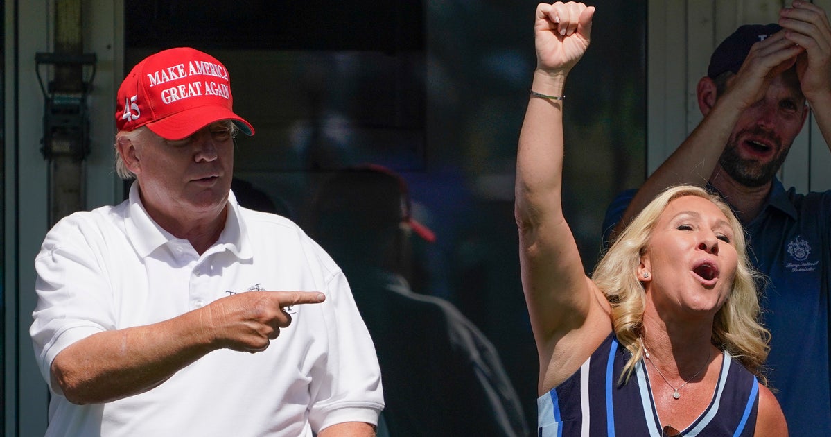 Marjorie Taylor Greene Tells Reporter She Is In Talks With Trump To Be Running Mate