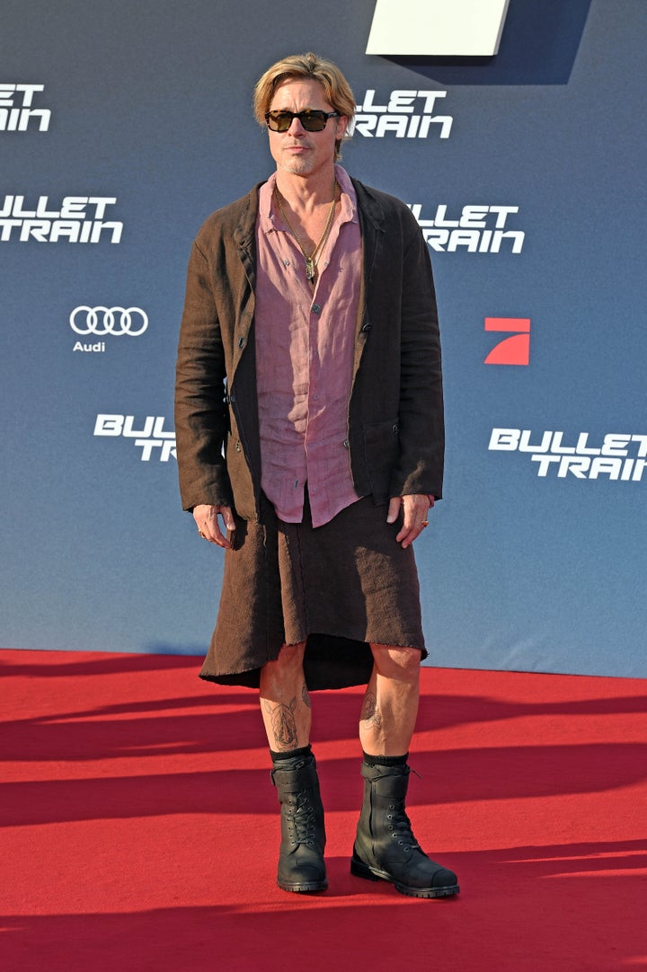 El actor Brad Pitt, en el estreno de 'Bullet Train' en Berlín el 19 de julio.