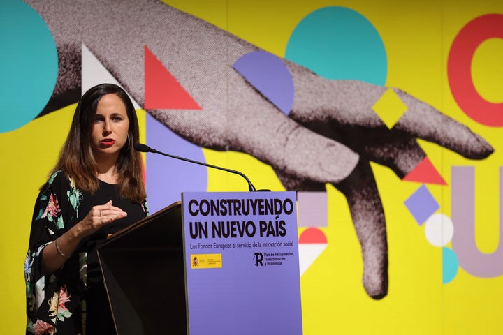 La ministra de Derechos Sociales y Agenda 2030, Ione Belarra.