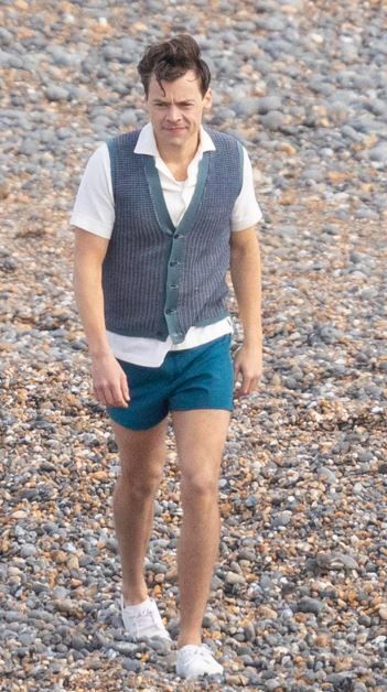 O Βρετανός τραγουδιστής Χάρι Στάιλς, ανακατεύει τα στυλ, παραπέμποντας σε μαθητή που το έσκασε από το κολλέγιο, για να βρεθεί στην πιο κοντινή παραλία.
