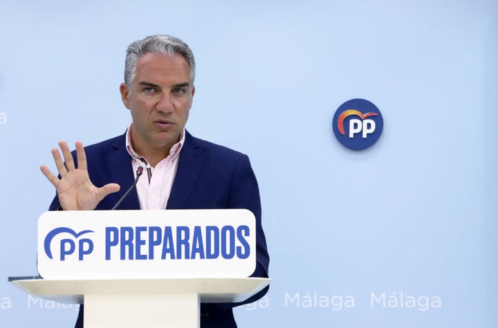 Elías Bendodo, este martes.