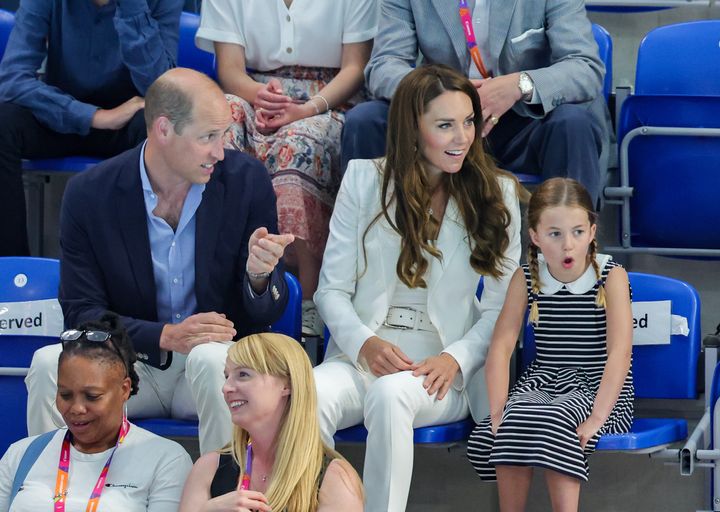 Princess Charlotte reacts with shock! 