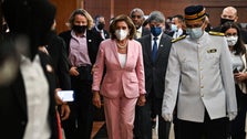  Nancy Pelosi Arrives In Taiwan, Raising China Tensions