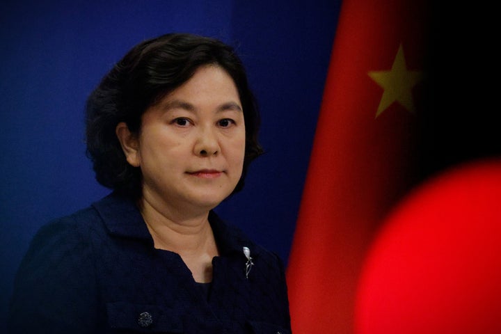Hua Chunying, portavoz de Exteriores.