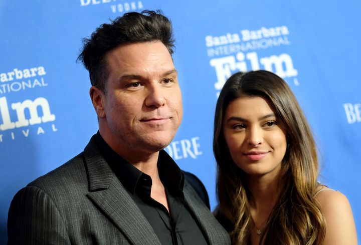 Dane Cook and Kelsi Taylor in 2019.