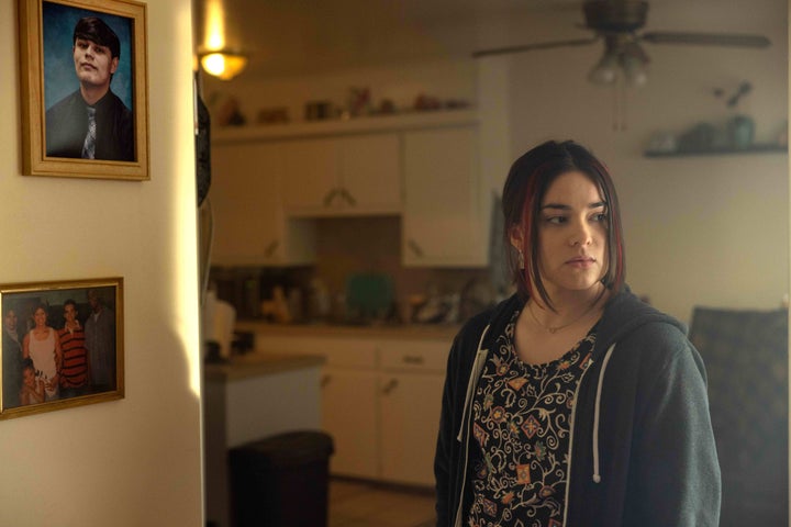 Devery Jacobs como Elora Danan en "Perros de rescate."