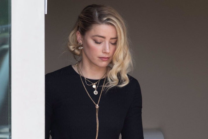 La actriz Amber Heard.