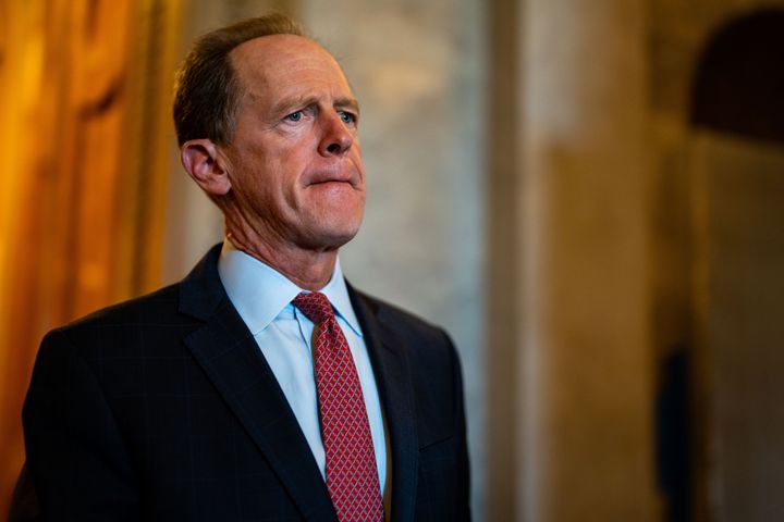 Sen. Pat Toomey (R-Pa.) led the GOP effort to block the PACT Act, a bill to expand health care and disability benefits to millions of veterans.