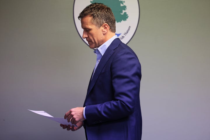 Former Missouri Gov. Eric Greitens had hoped to make a comeback by winning the nomination for the Senate after having resigned as governor in 2018.