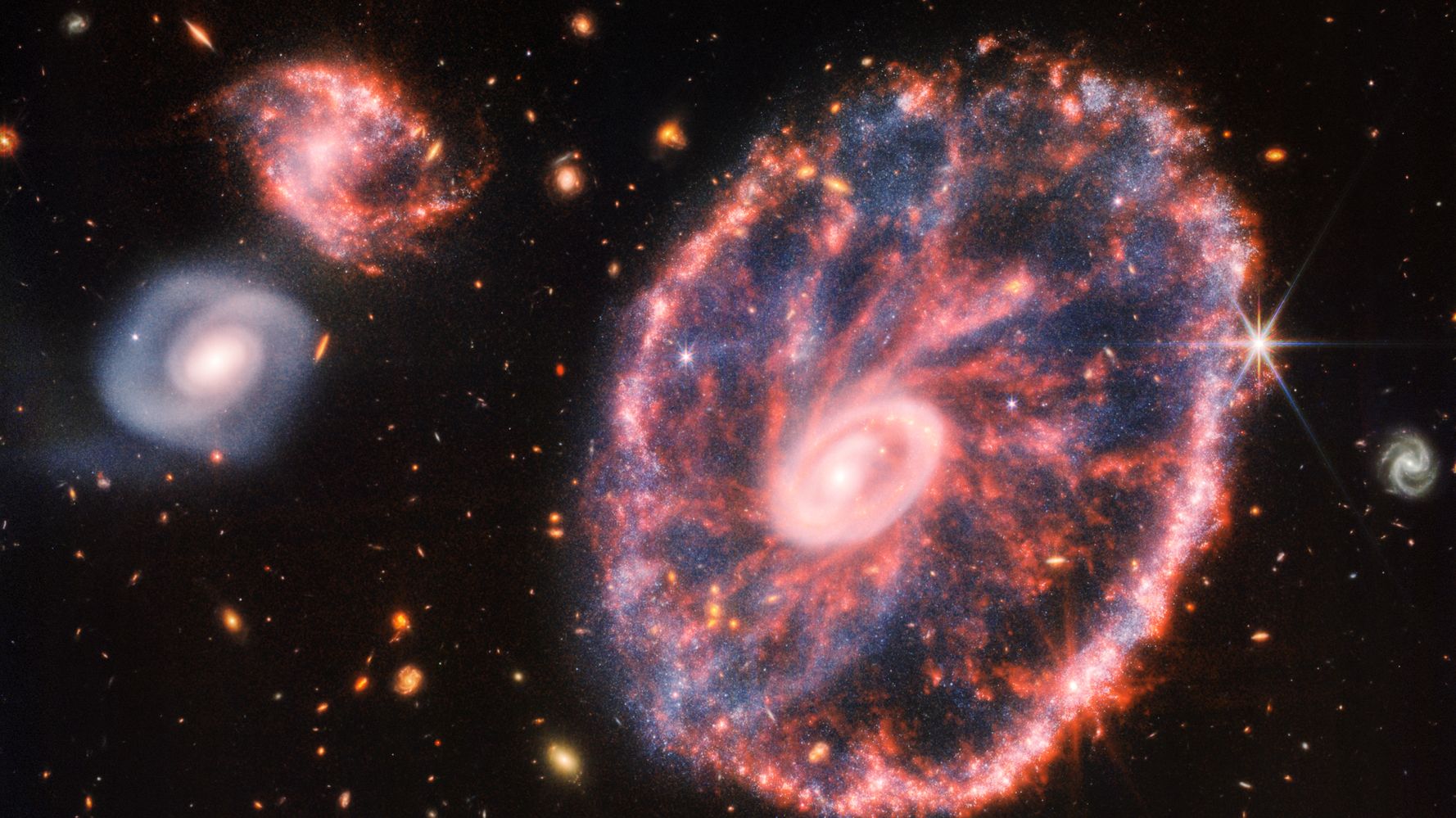 Le télescope spatial James Webb se concentre sur l’une des galaxies les plus étranges de l’univers