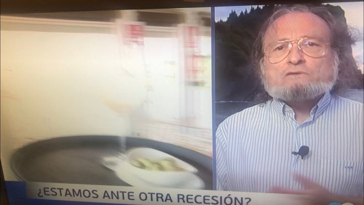 Niño-Becerra, en 'Informativos Telecinco'.