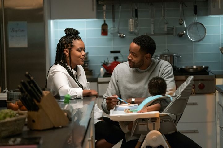 In the final season of the hit HBO series "Insecure," Condola (Cristina Elmore) and Lawrence (Jay Ellis) are tasked with co-parenting after she decided not to terminate the unplanned pregnancy.