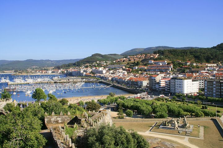 Vistas de Baiona (Pontevedra).