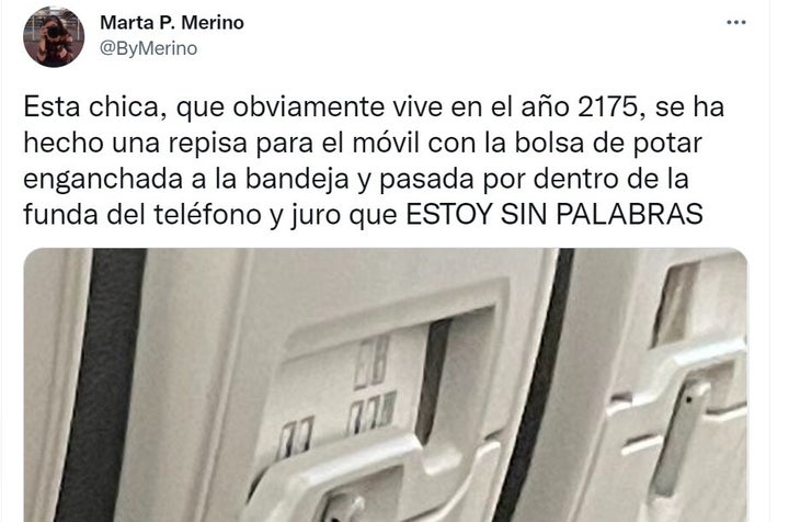 El mensaje publicado por Marta P.Merino.