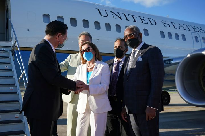 Nancy Pelosi was the first U.S. House speaker to visit Taiwan in 25 years.