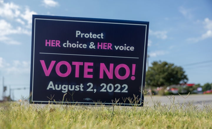 Conservatives have been claiming that abortion supporters swamped the right in spending on the Kansas amendment fight, a claim that's just not true.